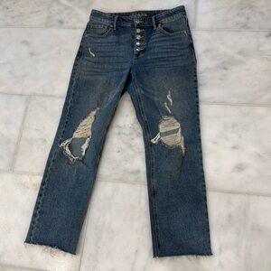 Wild Fable distressed straight leg jeans